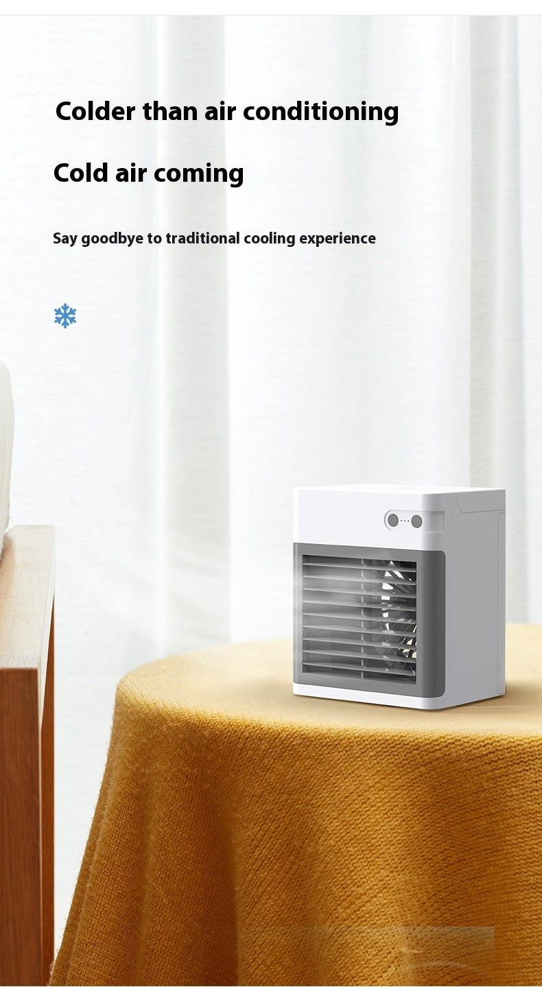 Humidifier Desktop Mini Air Cooler USB Water Cooling Fan