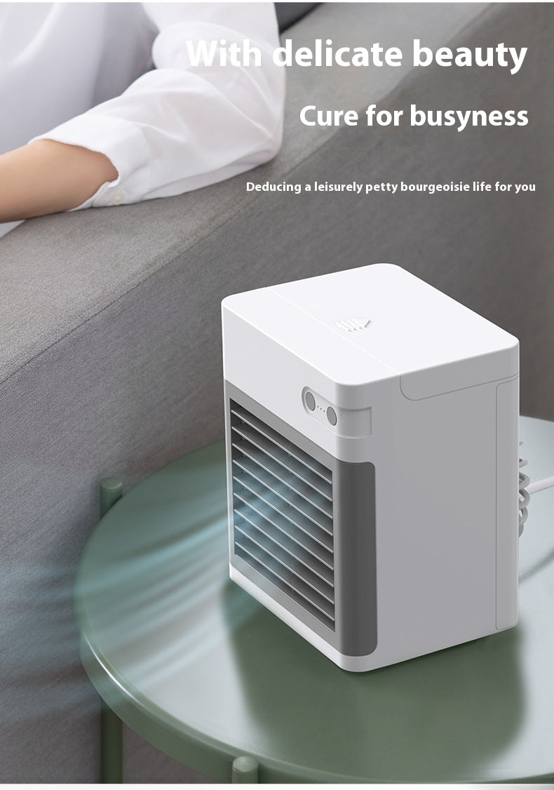 Humidifier Desktop Mini Air Cooler USB Water Cooling Fan