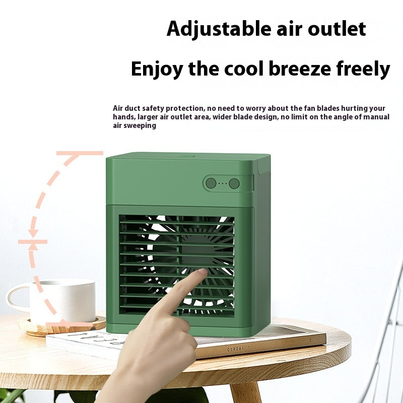 Humidifier Desktop Mini Air Cooler USB Water Cooling Fan