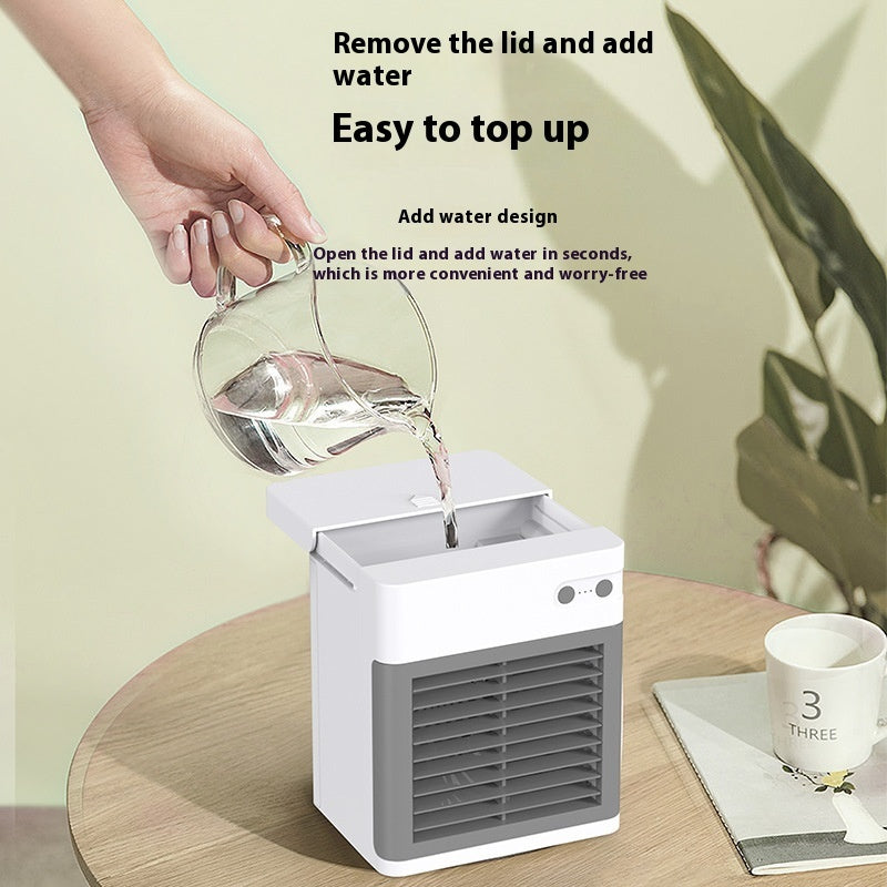 Humidifier Desktop Mini Air Cooler USB Water Cooling Fan